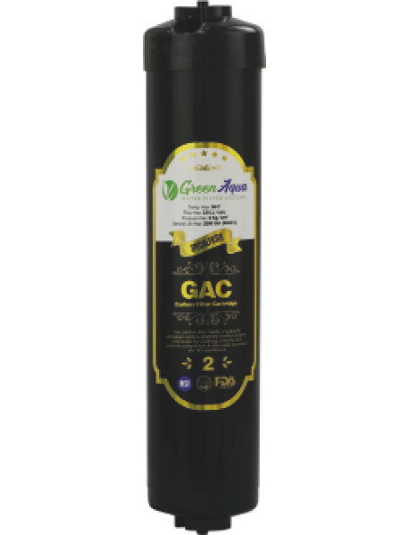 Green Aqua 2,5" G.A.C Filtre